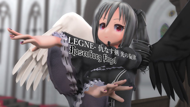 【MMD-PVF3】-LEGNE- 仇なす剣 光の旋律