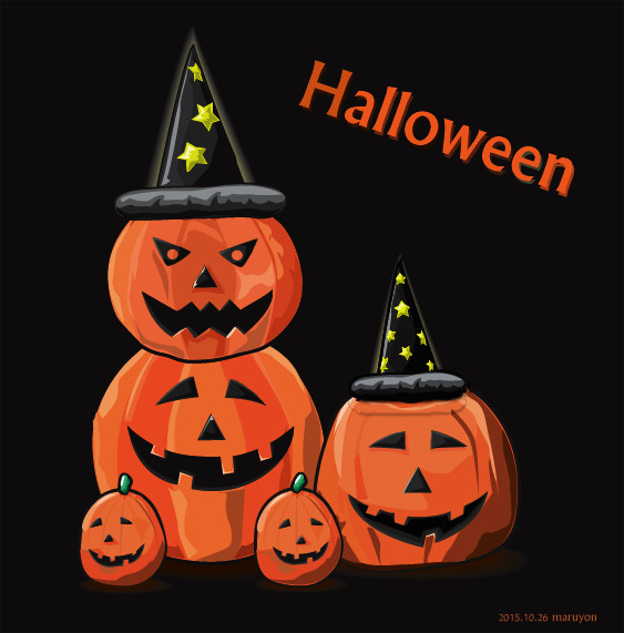 Gif ハロウィン パンプキンだるま アニメ Maruyon さんのイラスト ニコニコ静画 イラスト