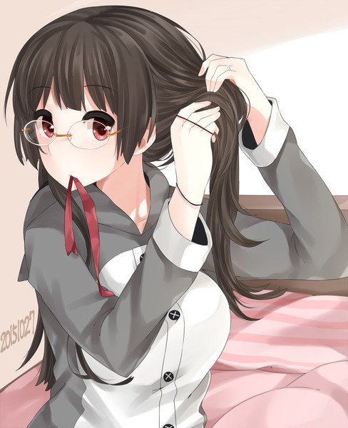 髪結び鳥海ちゃん ゆきちさん さんのイラスト ニコニコ静画 イラスト