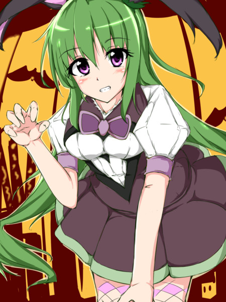 パズドラ ハロウィン仮装のアルラウネ ひいらぎ さんのイラスト ニコニコ静画 イラスト