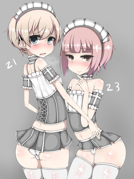 Z1 Z3は男の娘 メイド編 ニコニコ静画 イラスト