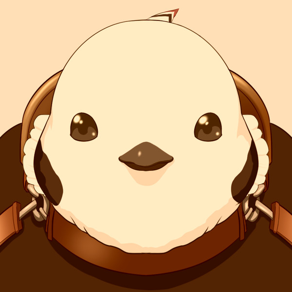 ジュウシマツ住職 ニコニコ静画 イラスト