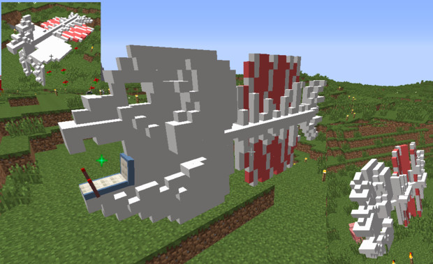 Minecraft 魚の開きを泳がせて見た Jointblock まから さんのイラスト ニコニコ静画 イラスト