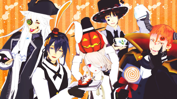 【MMD刀剣乱舞】HappyHalloween！【三条派】