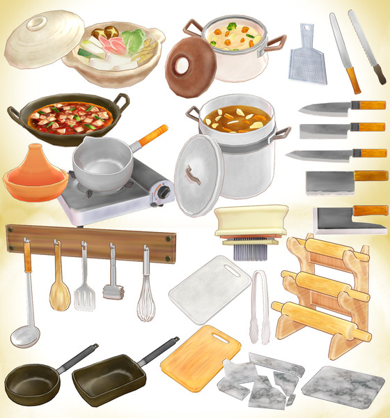 調理器具セットver1 0 キャベツ鉢 さんのイラスト ニコニコ静画 イラスト