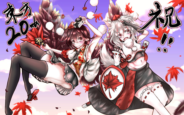 文もみの東方project周年記念イラスト Leone21 さんのイラスト ニコニコ静画 イラスト