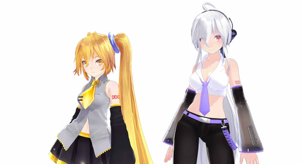 亞北ネルと弱音ハク Type Tda Cz500c さんのイラスト ニコニコ静画 イラスト