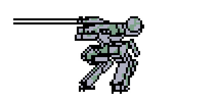 ドット絵メタルギアレックス