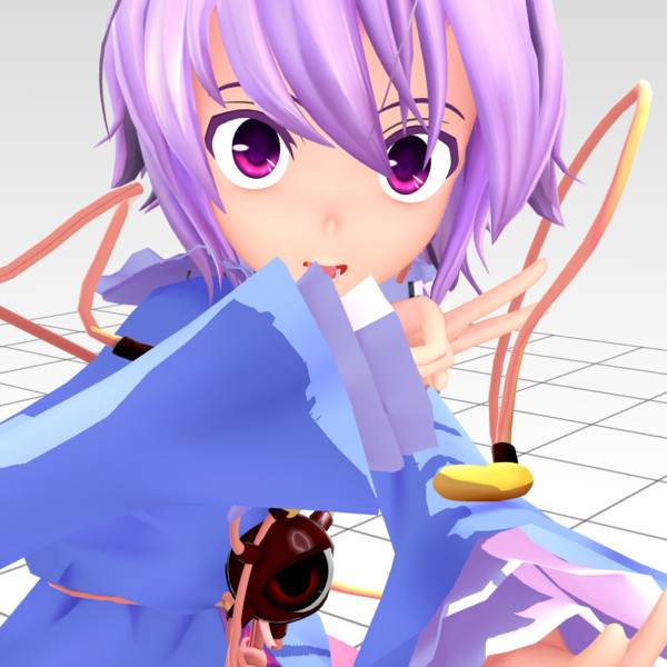 東方mmd さとり様がおはしゃぎになったようです いろべシノン さんのイラスト ニコニコ静画 イラスト