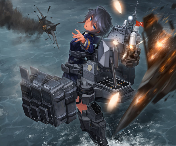 イージス艦 ニコニコ静画 イラスト
