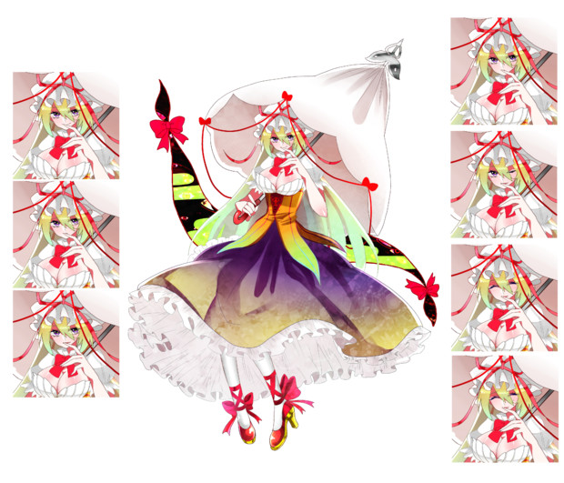 八雲紫表情集 Momisio さんのイラスト ニコニコ静画 イラスト