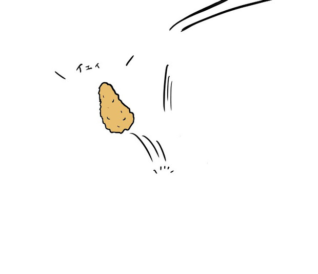 跳ねるカキフライ ぺーた さんのイラスト ニコニコ静画 イラスト
