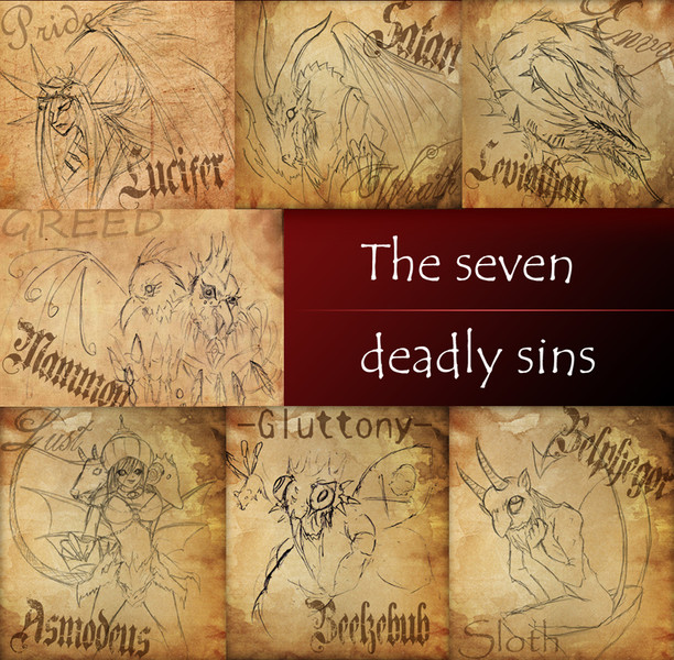 七つの大罪の悪魔 ツキフミ さんのイラスト ニコニコ静画 イラスト