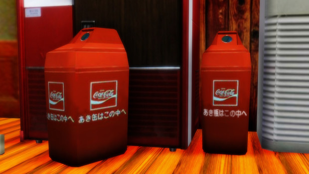 Mmd コカ コーラ缶 瓶ゴミ箱配布 配布 Cyanp さんのイラスト ニコニコ静画 イラスト