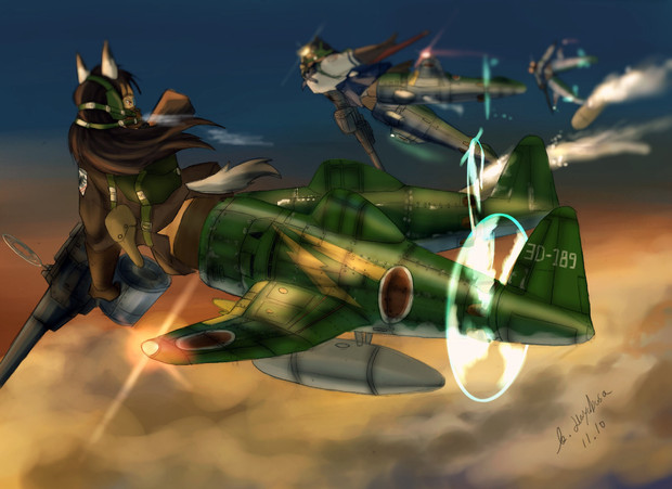 ブレイク ブレイク 十二試艦上戦闘機 さんのイラスト ニコニコ静画 イラスト