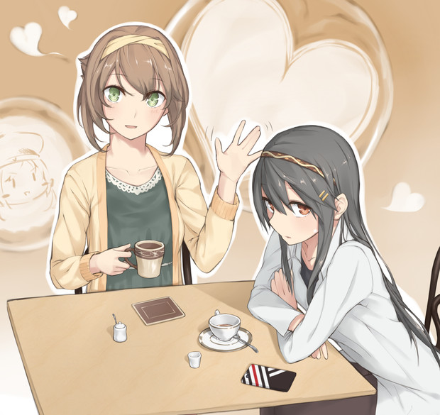 艦これ 陸奥と榛名 Eno 次はコミ1 さんのイラスト ニコニコ静画 イラスト