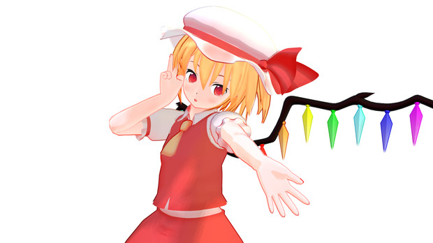 東方mmd フラン おにいさま こっちこっち クレサト さんのイラスト ニコニコ静画 イラスト