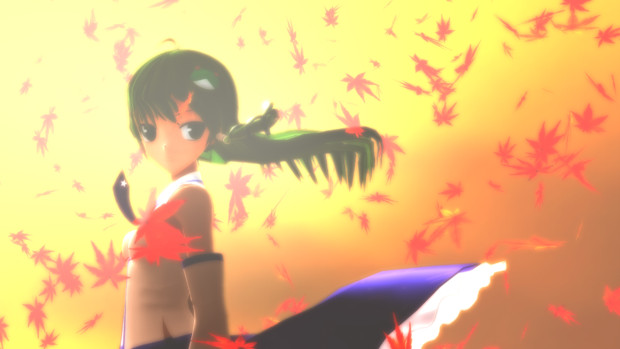 東方mmd 早苗さんの髪の毛を靡かせたかった 東方人気投票支援 早宮有諏 さんのイラスト ニコニコ静画 イラスト