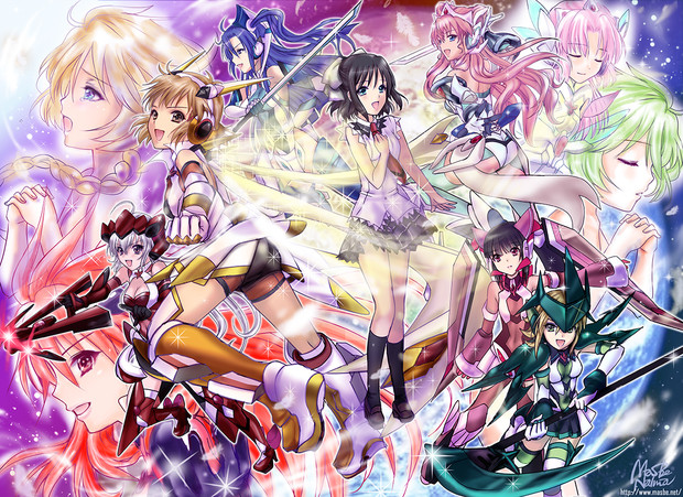 虹色の奇跡 シンフォギアgx まそべ なるま さんのイラスト ニコニコ静画 イラスト
