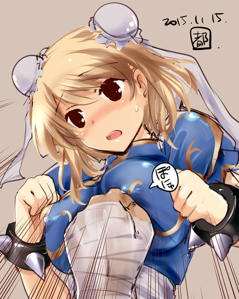春麗コス ニコニコ静画 イラスト