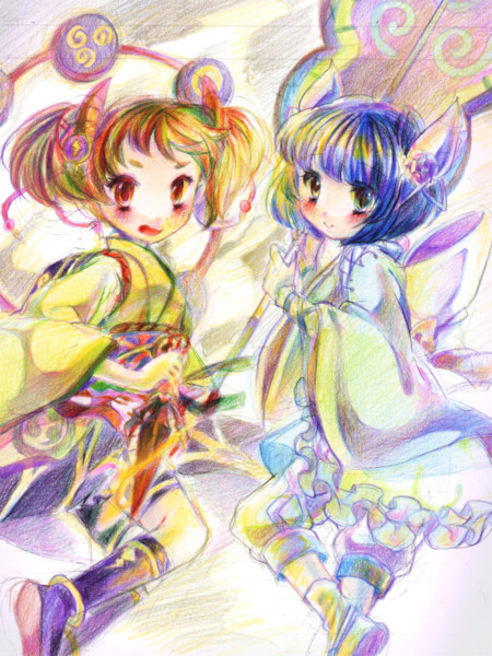 風神雷神 ひみなと未夢 さんのイラスト ニコニコ静画 イラスト