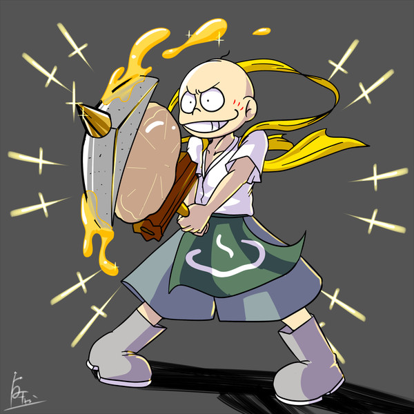 チビ太戦闘モード ﾄｰﾁｬﾝ蝸牛 さんのイラスト ニコニコ静画 イラスト