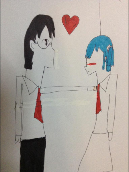 みおはら 壁ドン