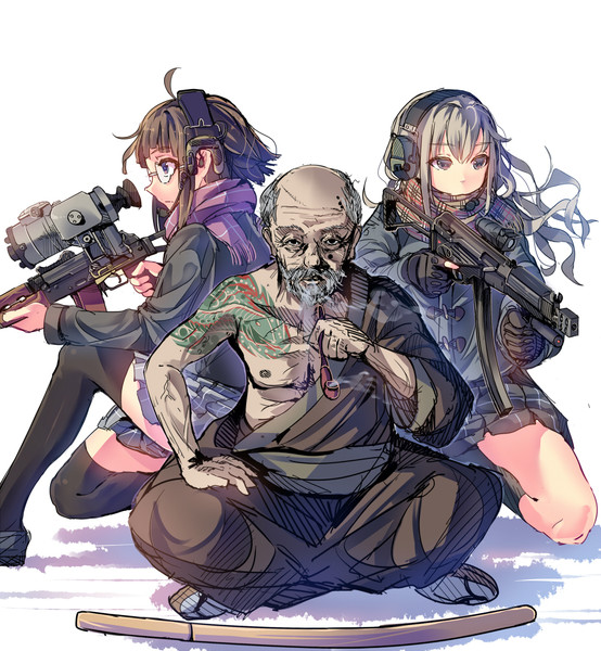 じじいと用心棒 Daito さんのイラスト ニコニコ静画 イラスト