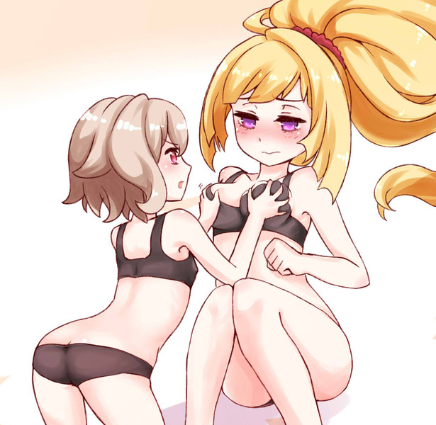 アトラとクーデリアそのに I U Y さんのイラスト ニコニコ静画 イラスト
