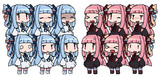 SD琴葉姉妹そざい