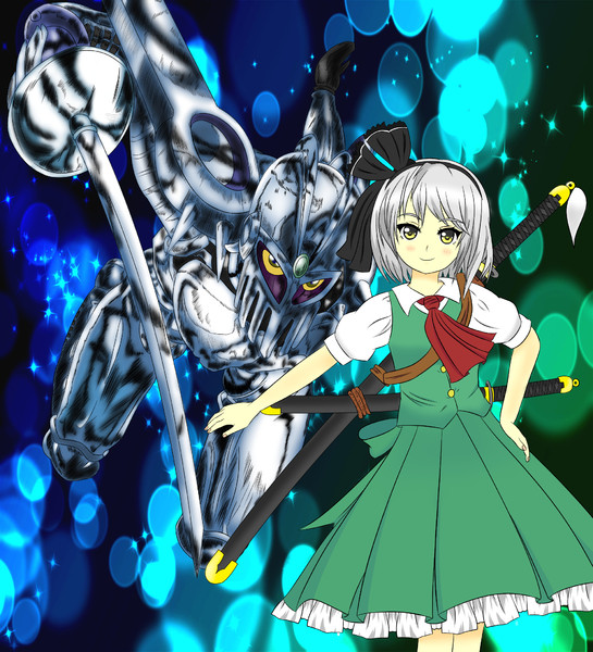もしも東方キャラがスタンド使いだったら 妖夢 裂空の厨二病 さんのイラスト ニコニコ静画 イラスト