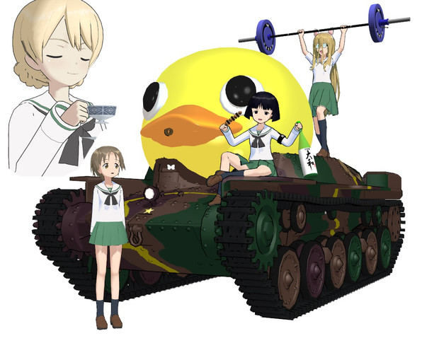 注 ネタバレ これが劇場版ガールズ パンツァーや Judd さんのイラスト ニコニコ静画 イラスト