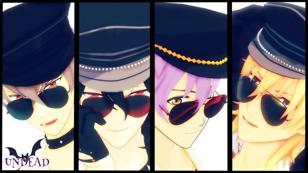 Mmdあんスタ Undeadサングラスシリーズ 心温 さんのイラスト ニコニコ静画 イラスト