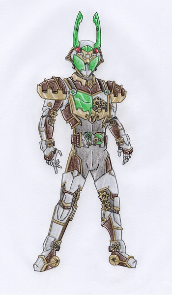 オリジナル 仮面ライダーカラクリ クワガタギア エム Ride さんのイラスト ニコニコ静画 イラスト