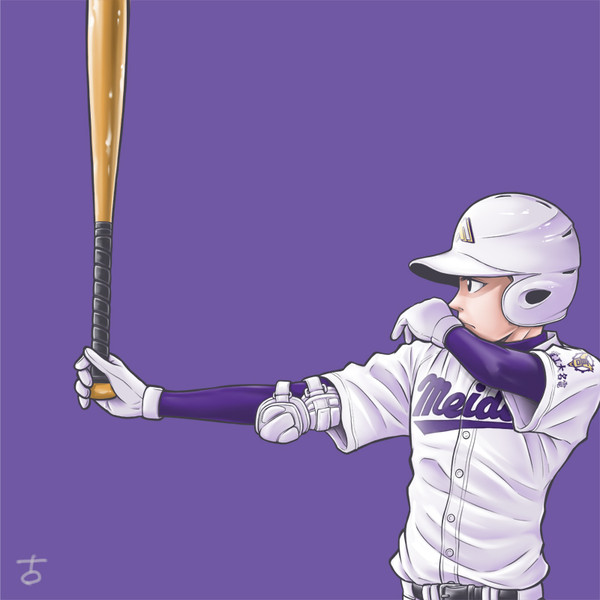 菫色 愛知愛工大名電高校 ももる さんのイラスト ニコニコ静画 イラスト