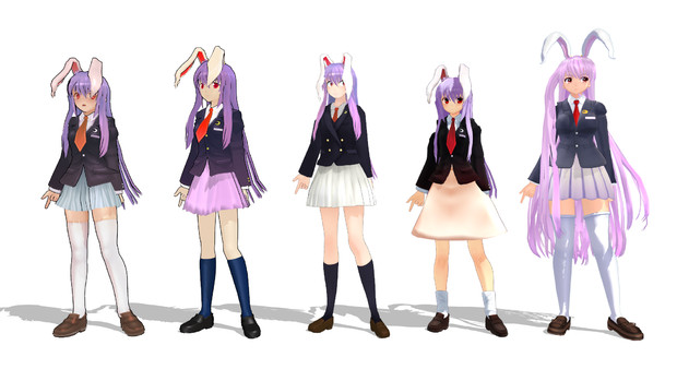 うどんげ 倉庫整理中 所有モデルが確定 Cz500c さんのイラスト ニコニコ静画 イラスト