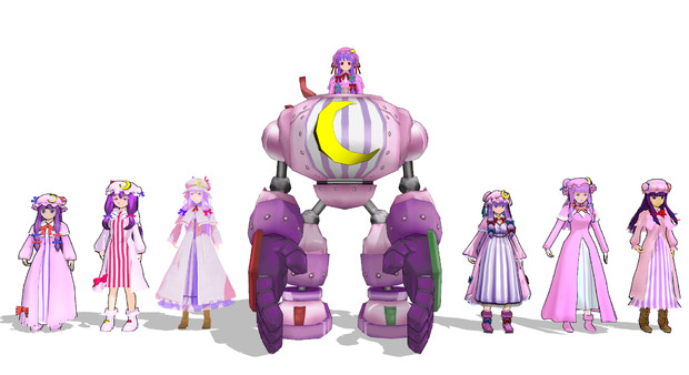パチュリー ノーレッジ 倉庫整理中 所有モデル確定 Cz500c さんのイラスト ニコニコ静画 イラスト