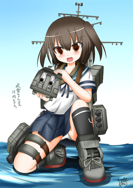 吹雪ちゃんコス川内ちゃん みずちあきら 蛟龍秋良 さんのイラスト ニコニコ静画 イラスト