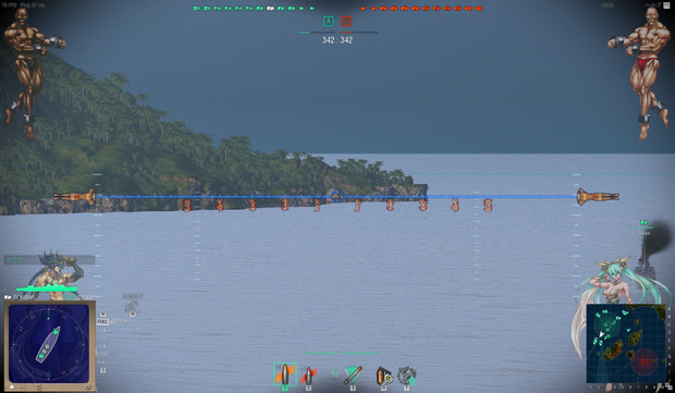 WoWs 超兄貴クロスヘアMOD