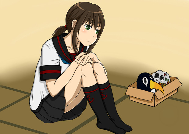 拗ねてる吹雪ちゃん ぶどう弐 さんのイラスト ニコニコ静画 イラスト