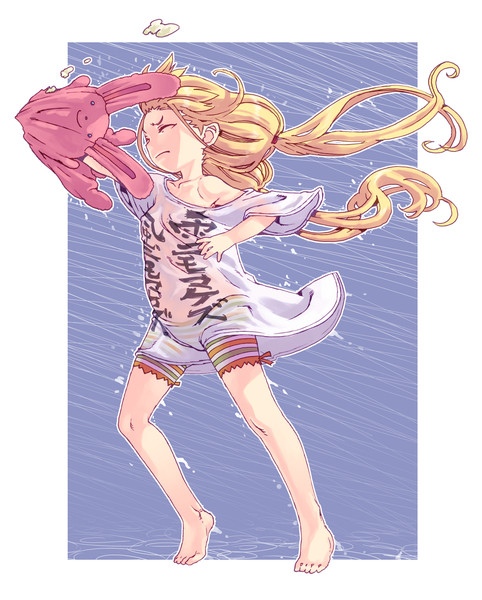 台風に立ち向かう杏ちゃん Metal さんのイラスト ニコニコ静画 イラスト