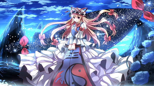 八雲紫さん / りすたる さんのイラスト - ニコニコ静画(イラスト)