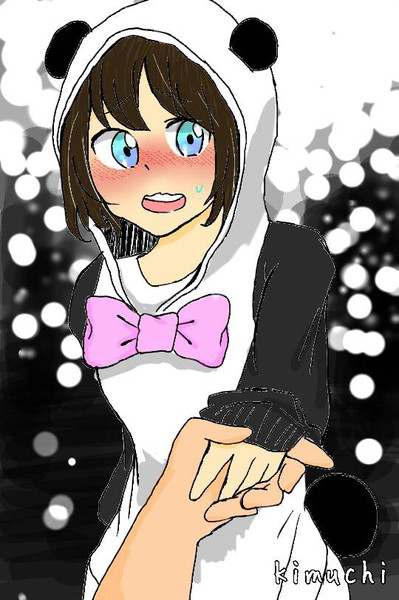 支援絵 手を引く兄 キムチ さんのイラスト ニコニコ静画 イラスト