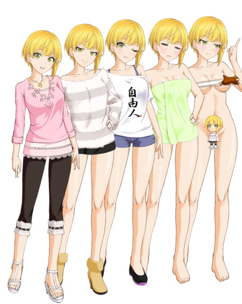 宮本フレデリカ 立ち絵配布 ちくわぶ さんのイラスト ニコニコ静画 イラスト