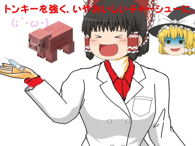 霊夢博士の大発明 ニコニコ静画 イラスト