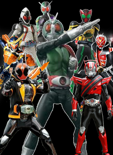 仮面ライダー 平成ライダー後半と1号 風神 嵐油間 風井 さんのイラスト ニコニコ静画 イラスト