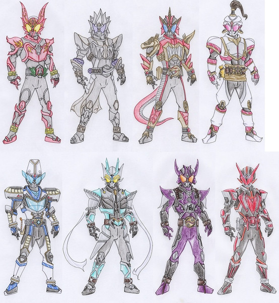 オリジナル仮面ライダー Nicosub静画