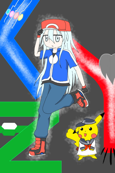 ポケモントレーナーと化した響 鈴鷹美樹 さんのイラスト ニコニコ静画 イラスト