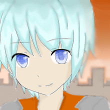 青い髪の少年 シュウ さんのイラスト ニコニコ静画 イラスト