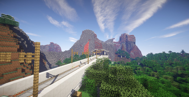 Minecraft 鉄道のある風景 Beautiful Railways Aya Se 綾瀬 さんのイラスト ニコニコ静画 イラスト